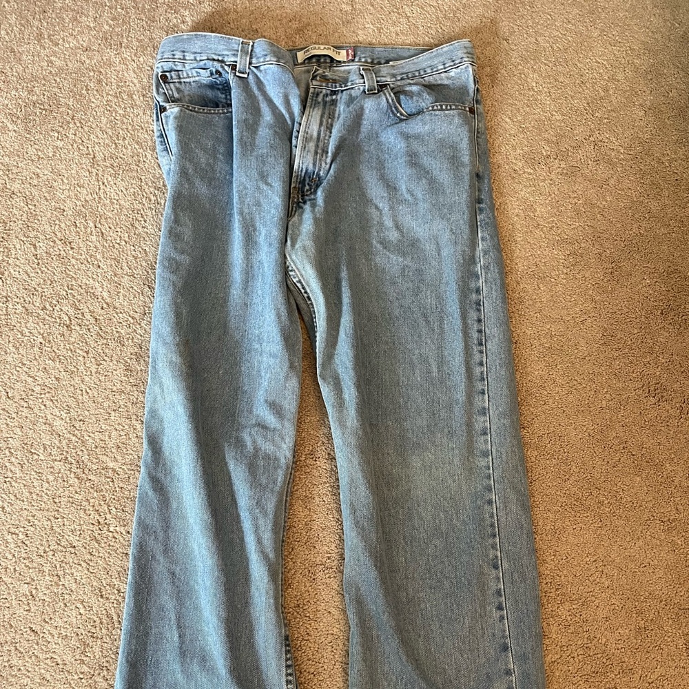Levi’s 505 Jeans Washed Denim